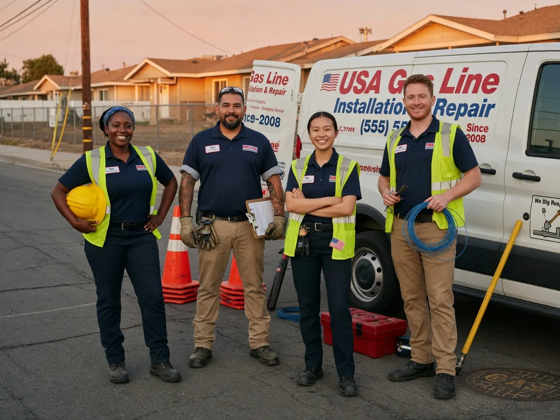 Gas Line Installation company in Quicksburg, VA